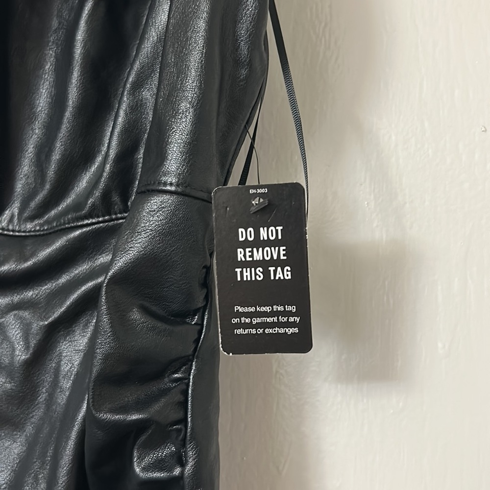 Leather Express Dress - Picture 3 of 5
